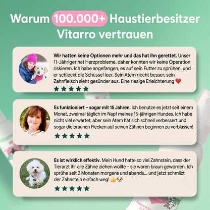 Vitarro® Dentalspray für Hunde