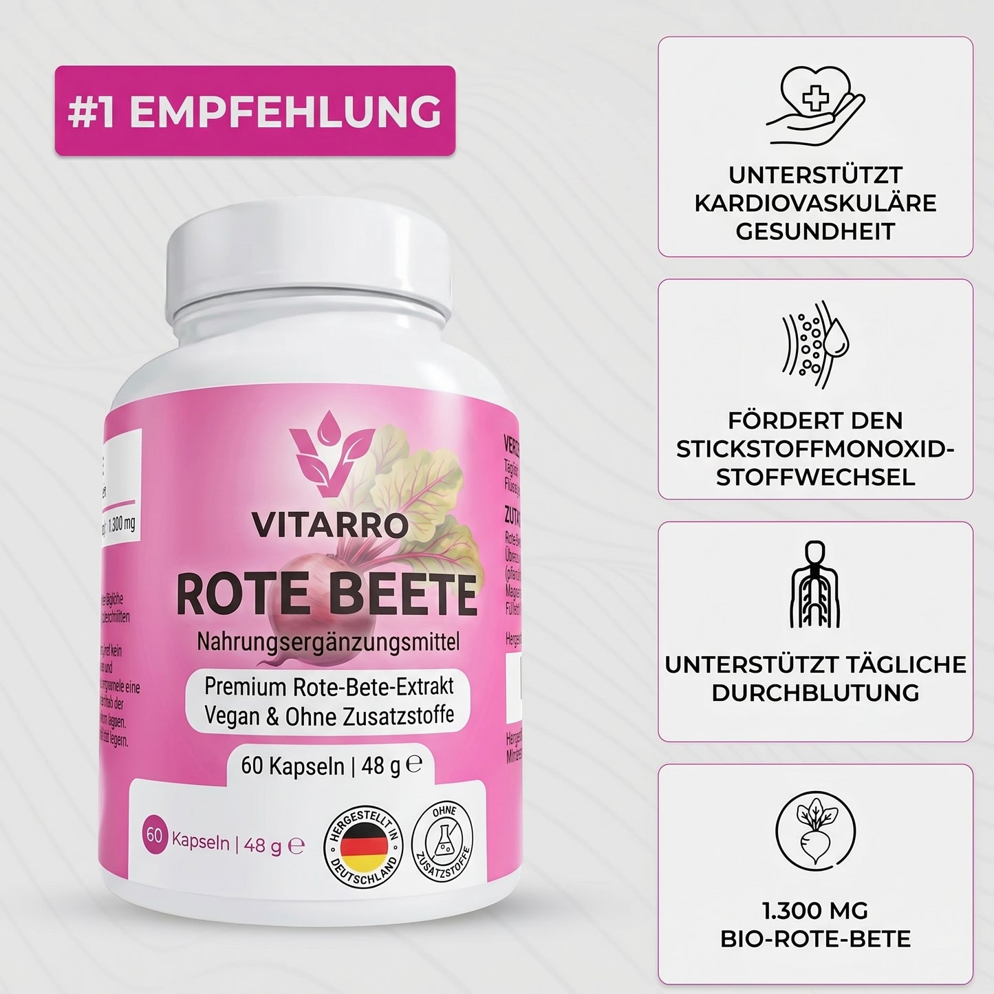 Vitarro® Rote-Bete Kapseln